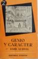 Libros: GENIO Y CAR�CTER - EMIL LUDWIG, 1962. Lote 50768596